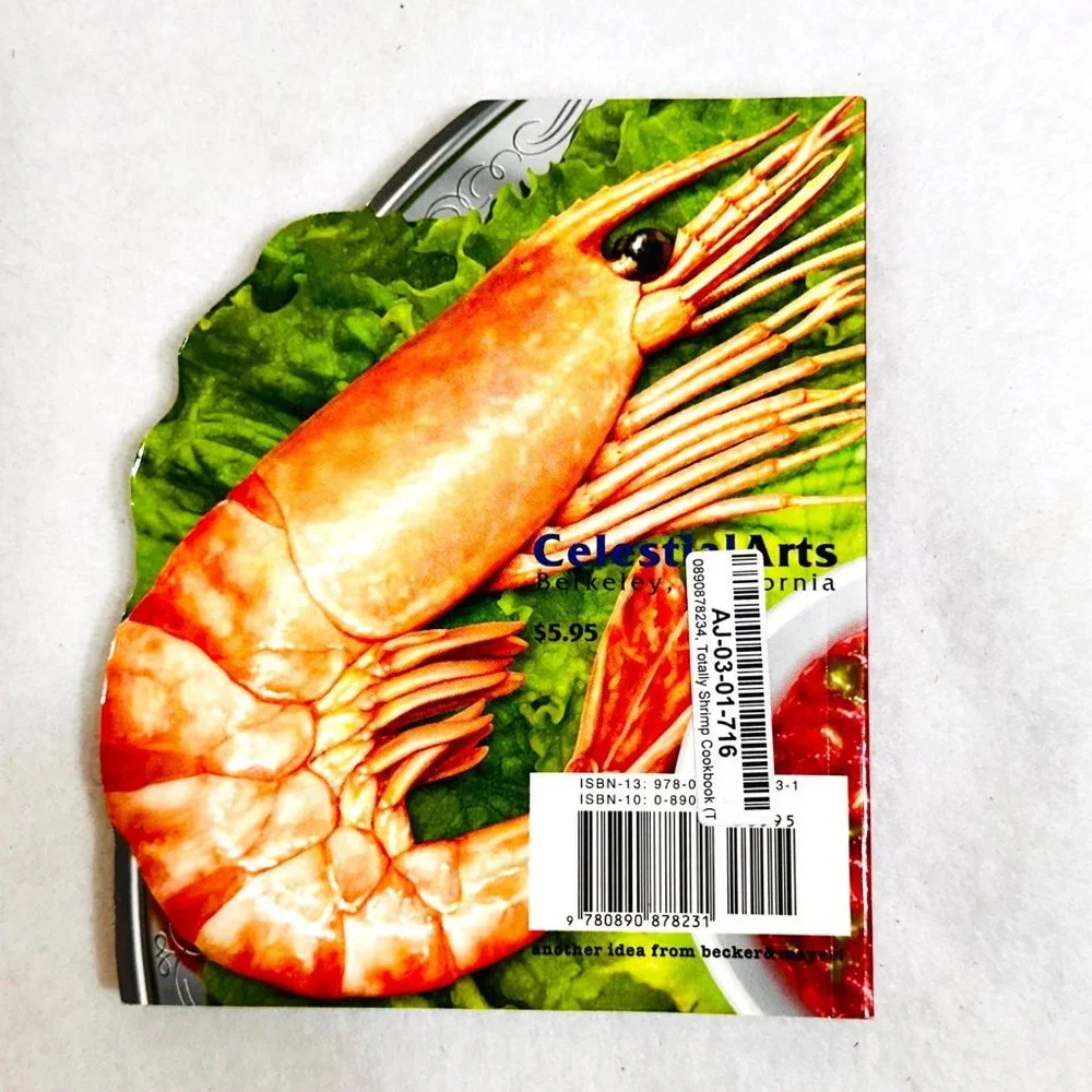 Three Vintage Seafood Mini Board Cookbooks: Shrimp/Lobster/Crab - VGC